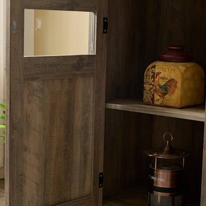 Rosa Farmhouse Sideboard Buffet - Gray Wash