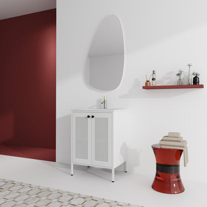 Freestanding Bathroom Vanity With Gel Sink