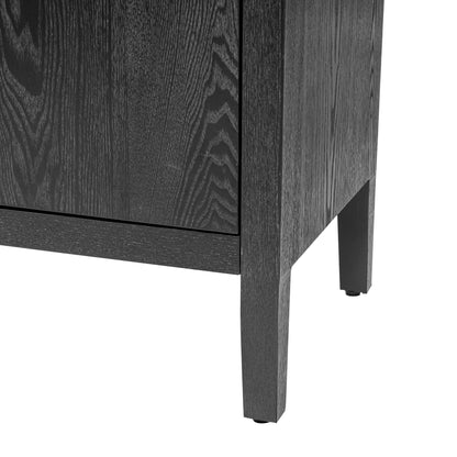Marco Sideboard Wooden Cabinet - Black