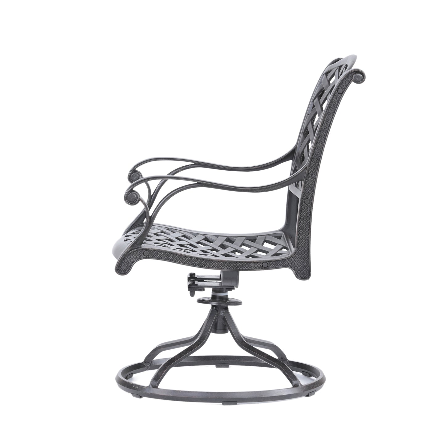 Mico Patio Dining ArmChair With Cushion (Set of 2) - Brown