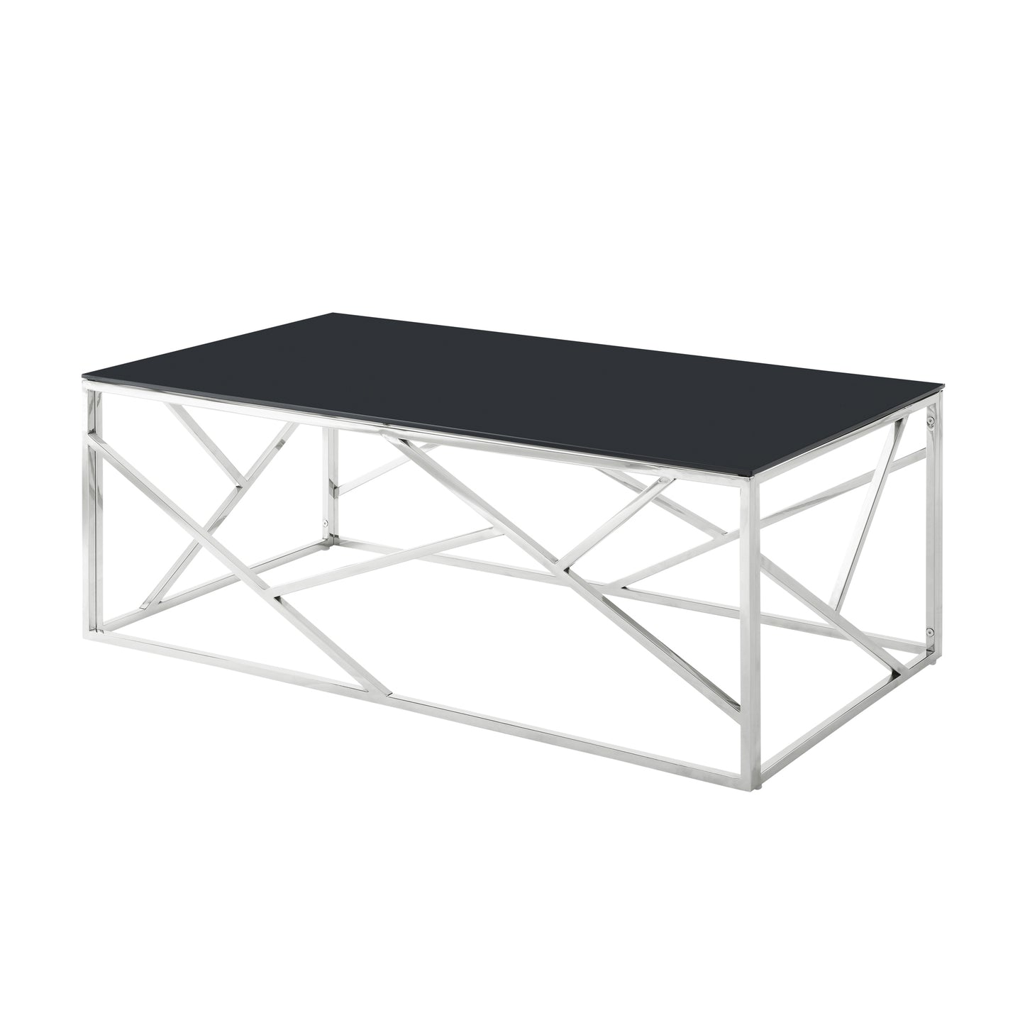Chrome Glass Coffee Table