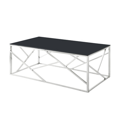 Chrome Glass Coffee Table