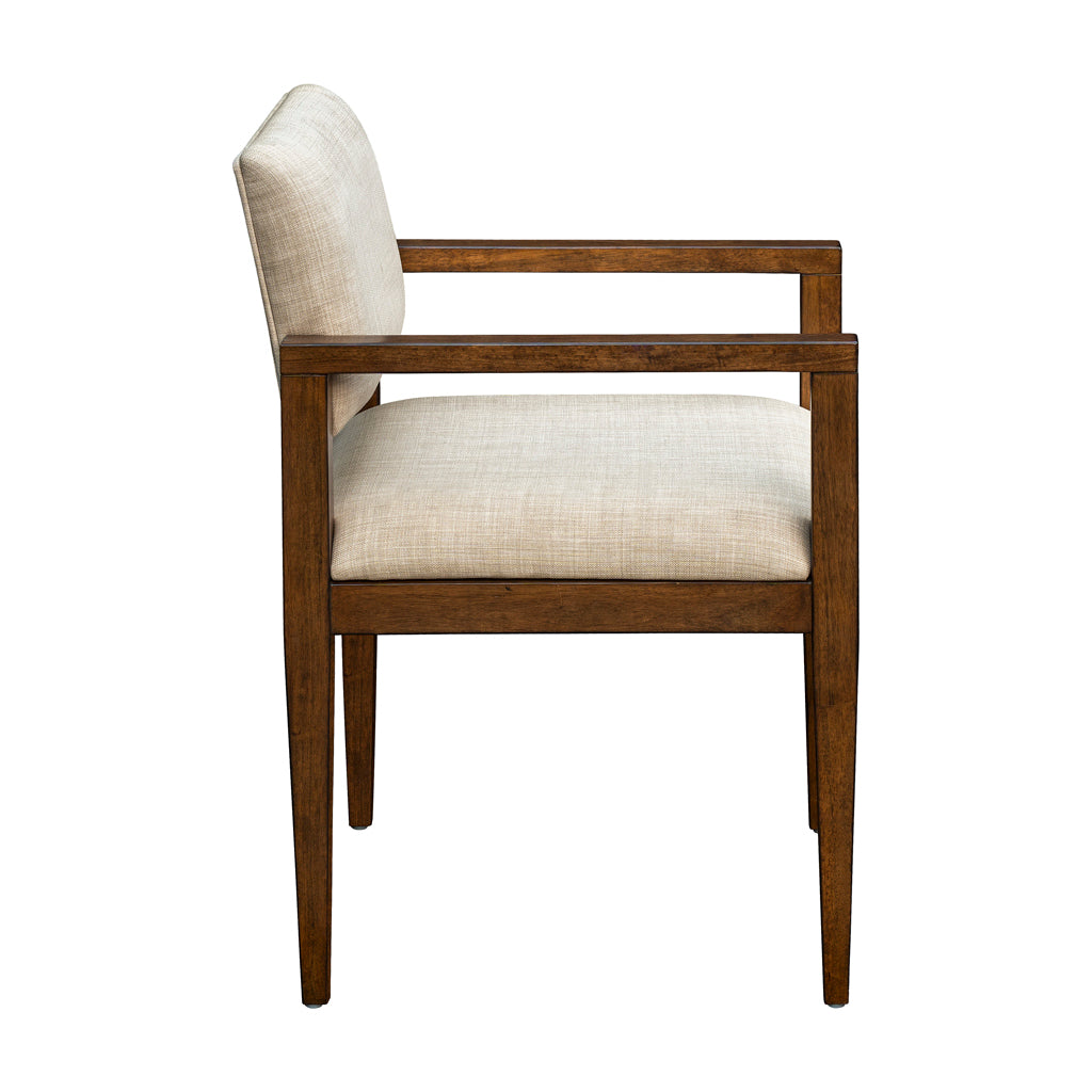 Lawrence Upholstered Dining Chairs with Arms (Set of 2)