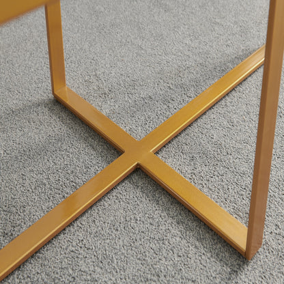 Nexus RectangleCoffee Table - Gold