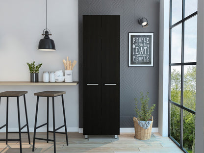 Phoenix Pantry Cabinet - Black