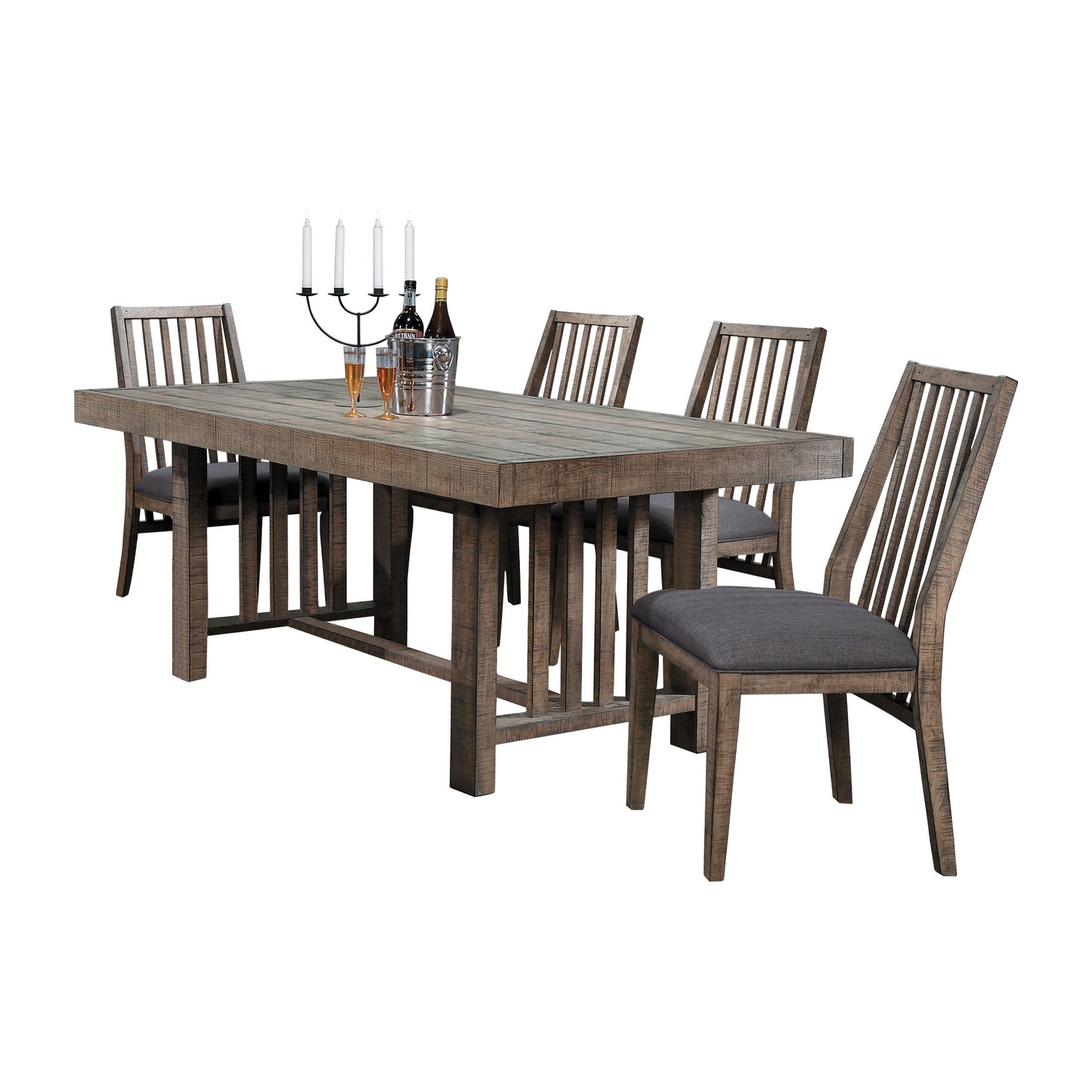 Harun Wooden Dining Chair (Set of 2) - Light Brown