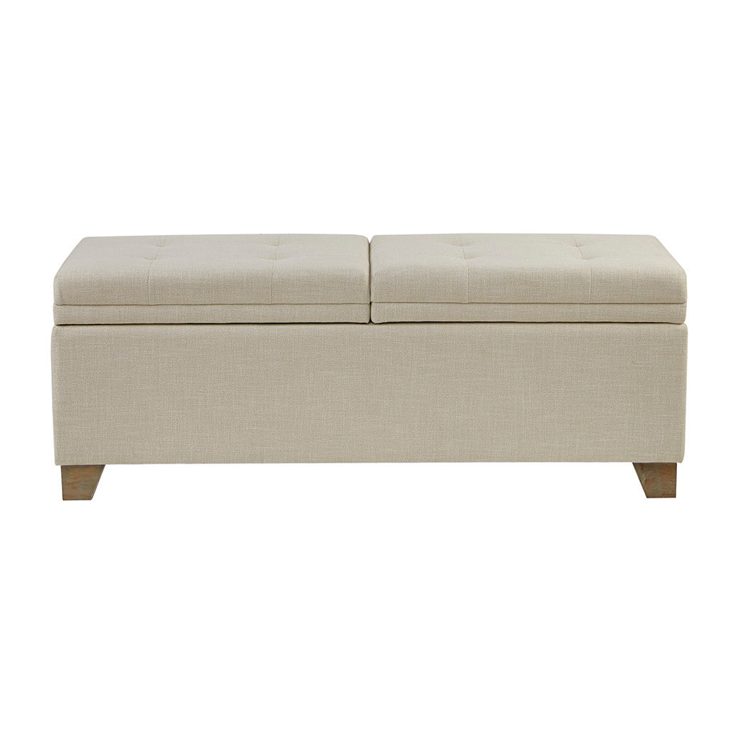 Madison Storage Bench - Natural