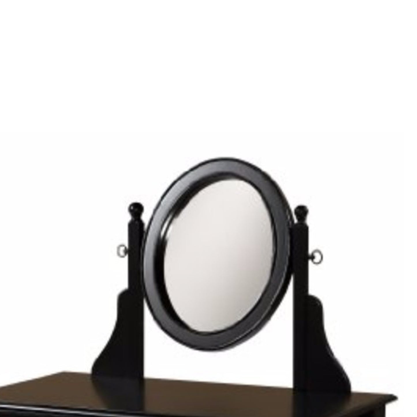 Mason Wooden Vanity Set with Adjustable Mirror and Drawer