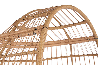 Opal Patio Wicker Egg Chair - Beige