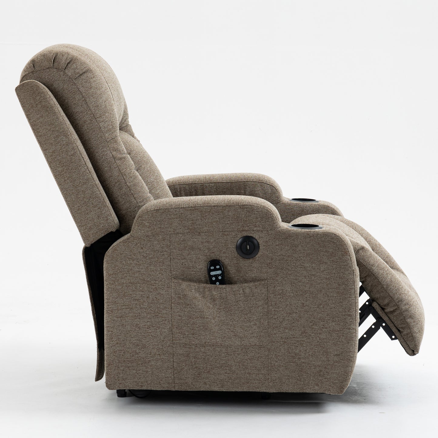 Logan Power Lift Recliner - Brown