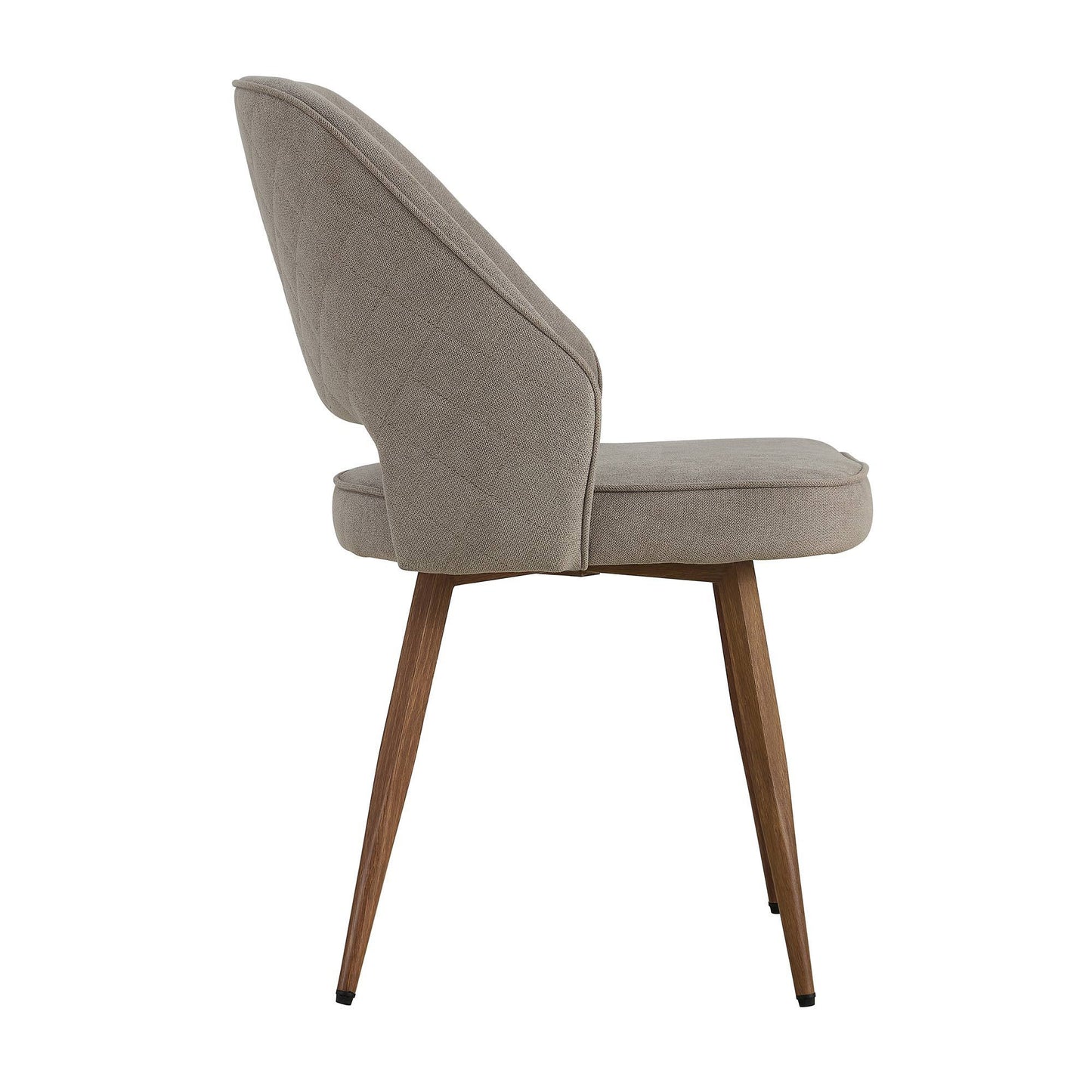 Spencer Dining Chairs with Metal Leg (Set of 4) - Gray
