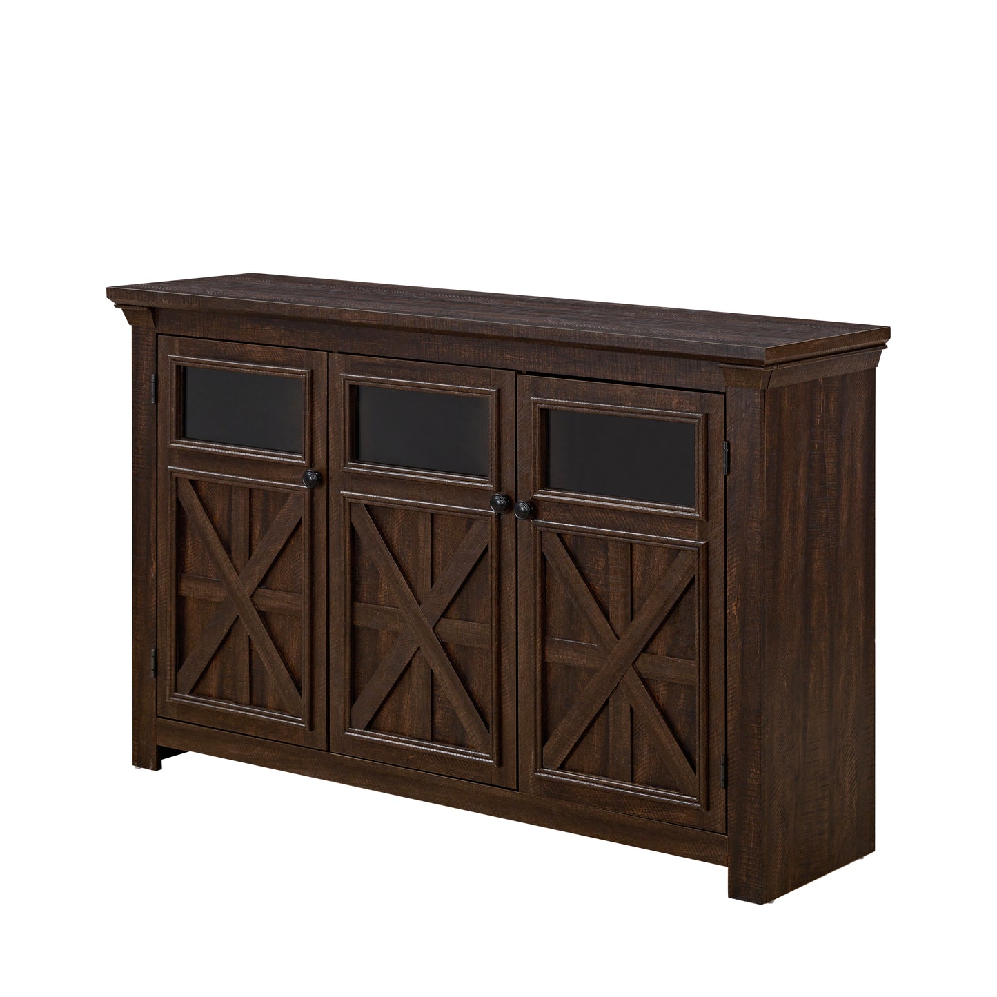 Rosa Farmhouse Sideboard Buffet - Espresso