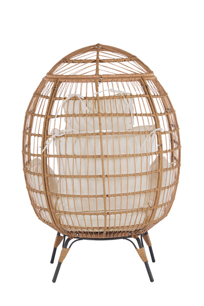 Opal Patio Wicker Egg Chair - Beige