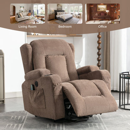 Parsons Power Lift Recliner Chair - Brown