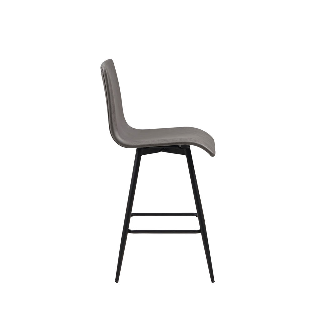 Raise Swivel Counter Stool - Gray