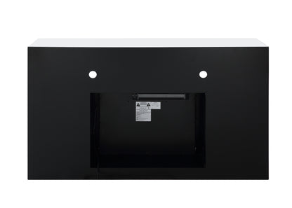 Cozy Station I TV Stand  With Fireplaces