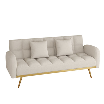 Sonic Convertible Sofa Bed- Beige