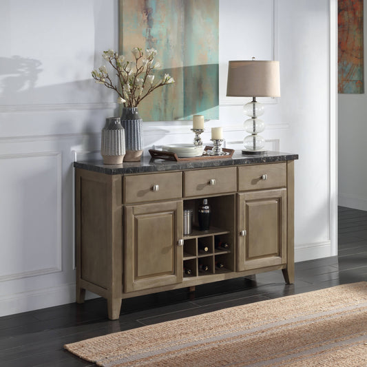 Charnell Server with Marble Top