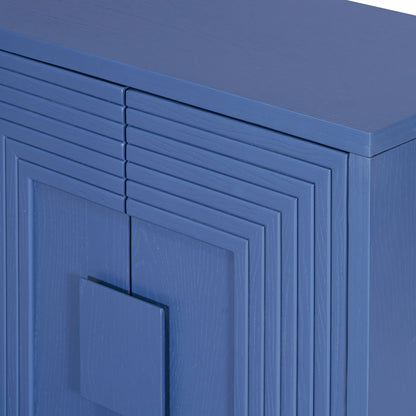 Alan Vintage Sideboard Buffet - Antique Navy Blue