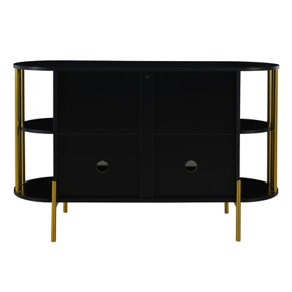Amari 2- Rattan Door - Black