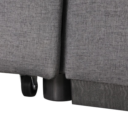 Kwame Sleeper Sectional Sofa - Dark Gray