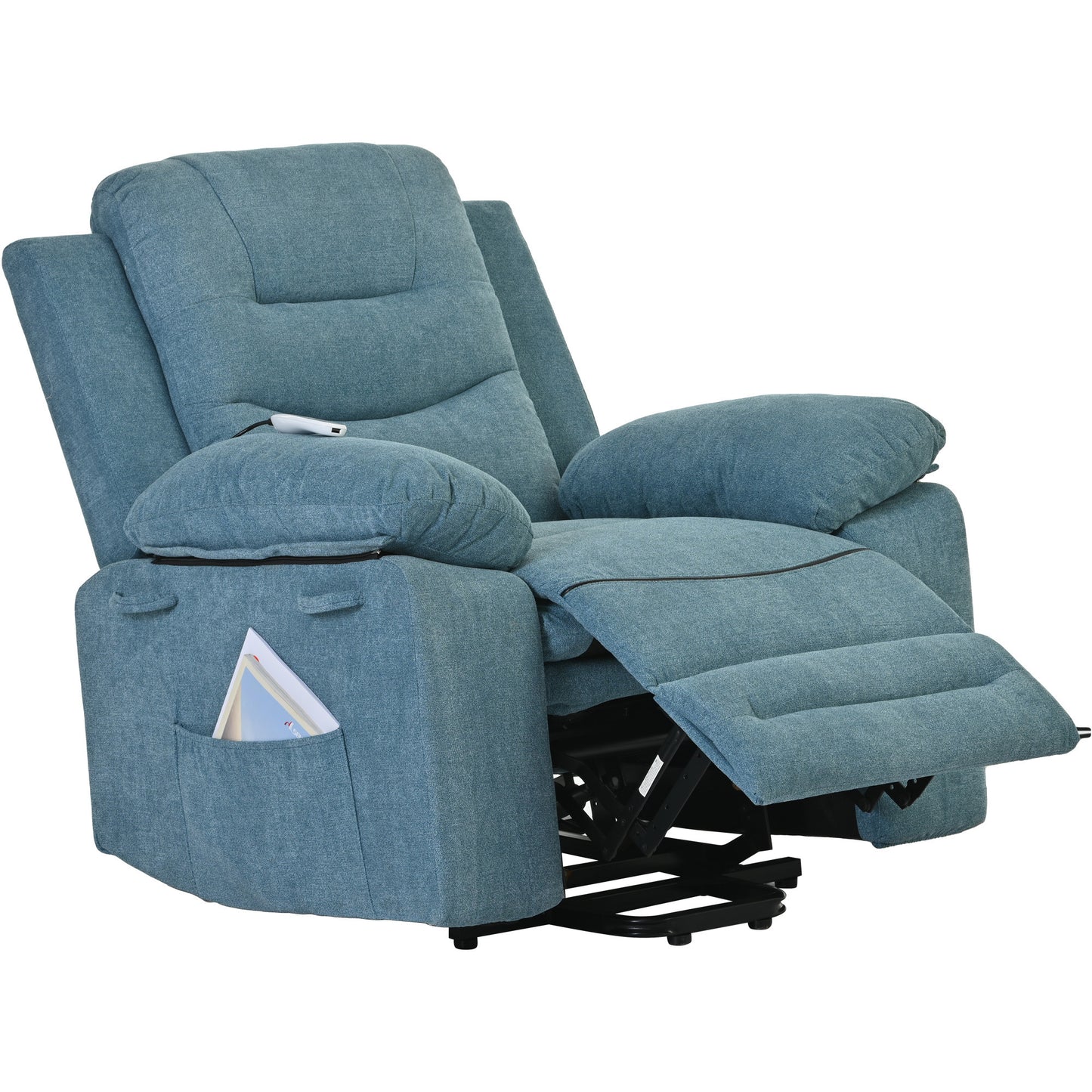 Celestial Power Lift Massage Recline Chair - Blue