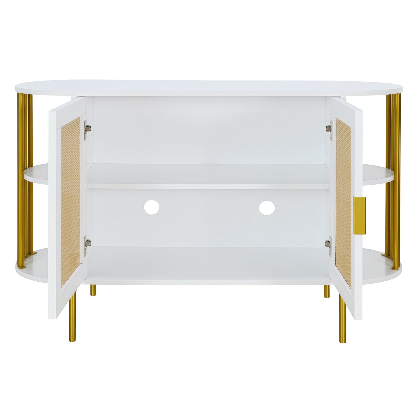 Amari 2- Rattan Door - White