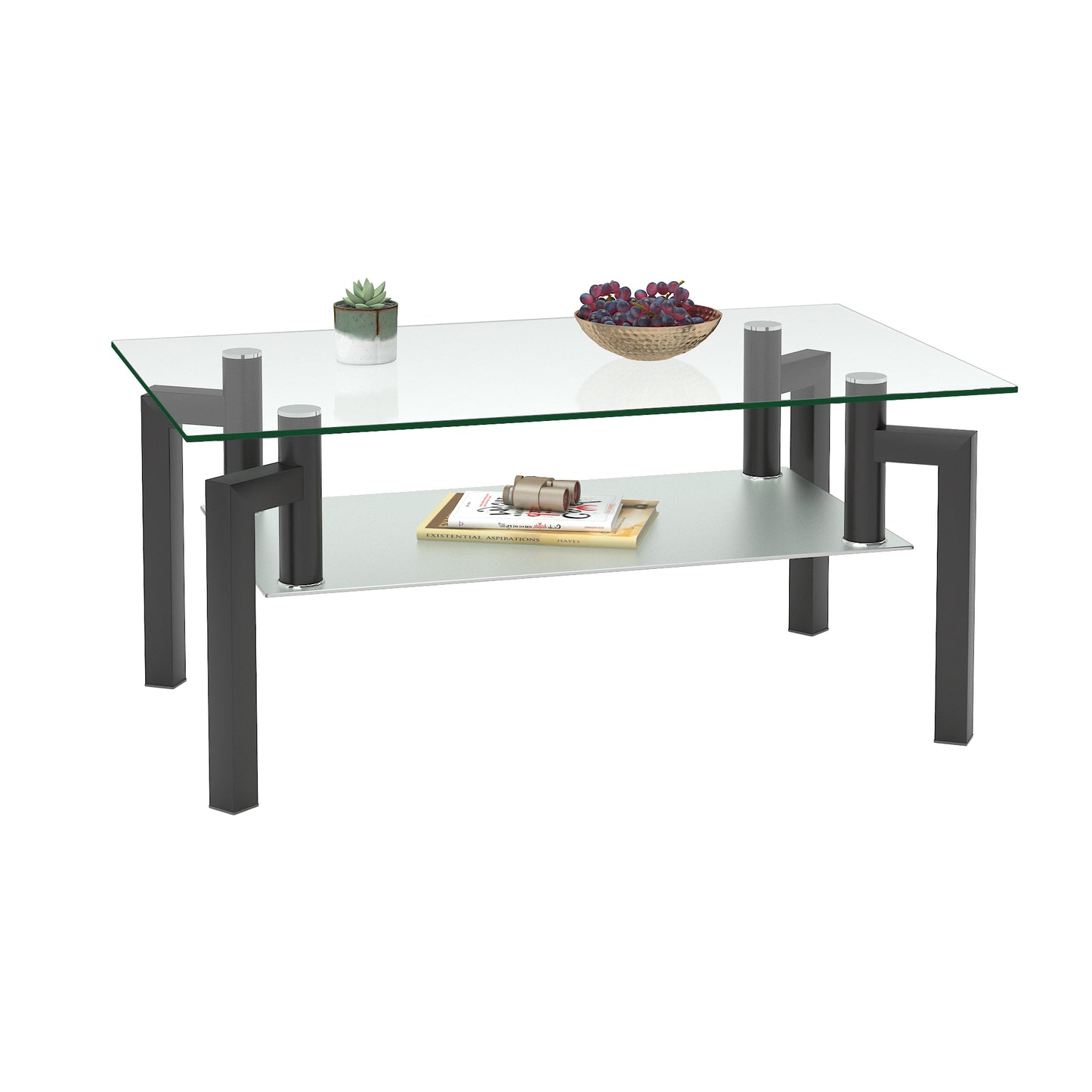 Asha Glass Coffee Table