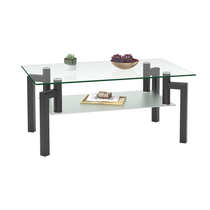 Asha Glass Coffee Table