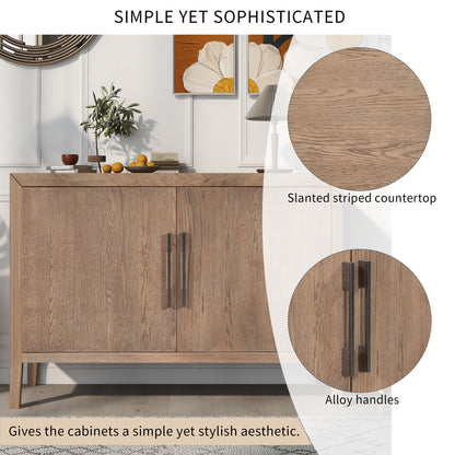 Otto Sideboard Accent Cabinet - Beige