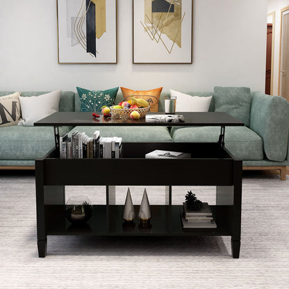 Wise Lift Top Coffee Table - Black