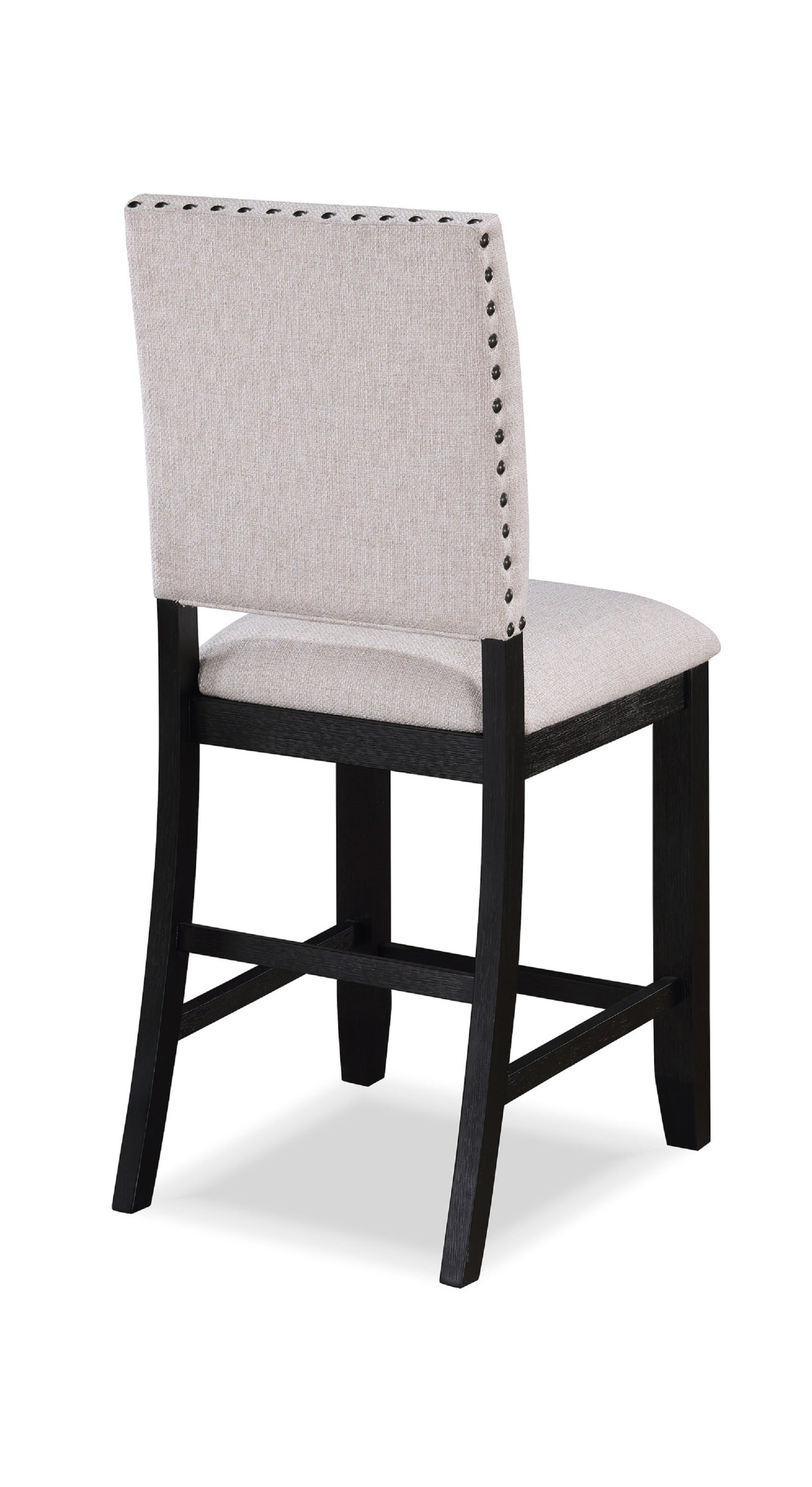 Alfonso Standard Height Dining Chairs  (Set of 2) - Charcoal