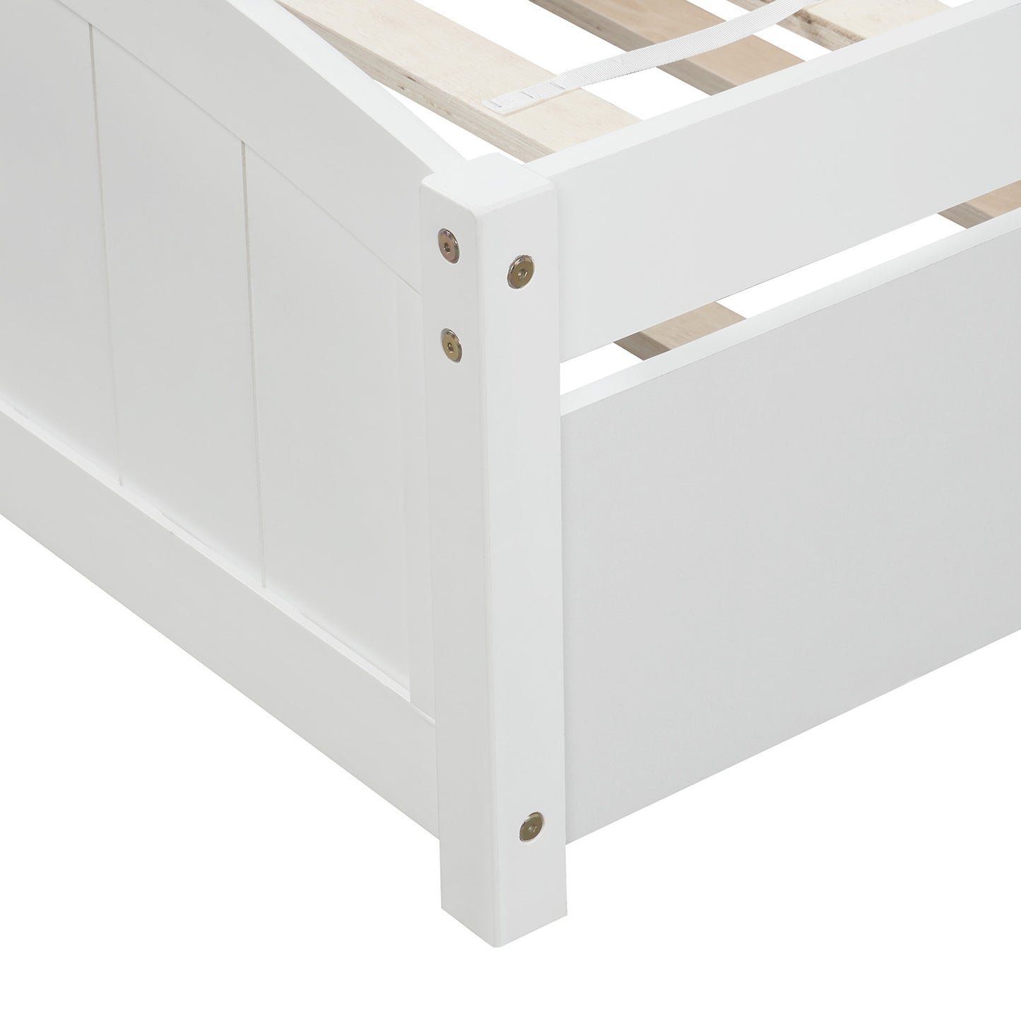 Dreamscape Twin Trundle Bed, Snow White