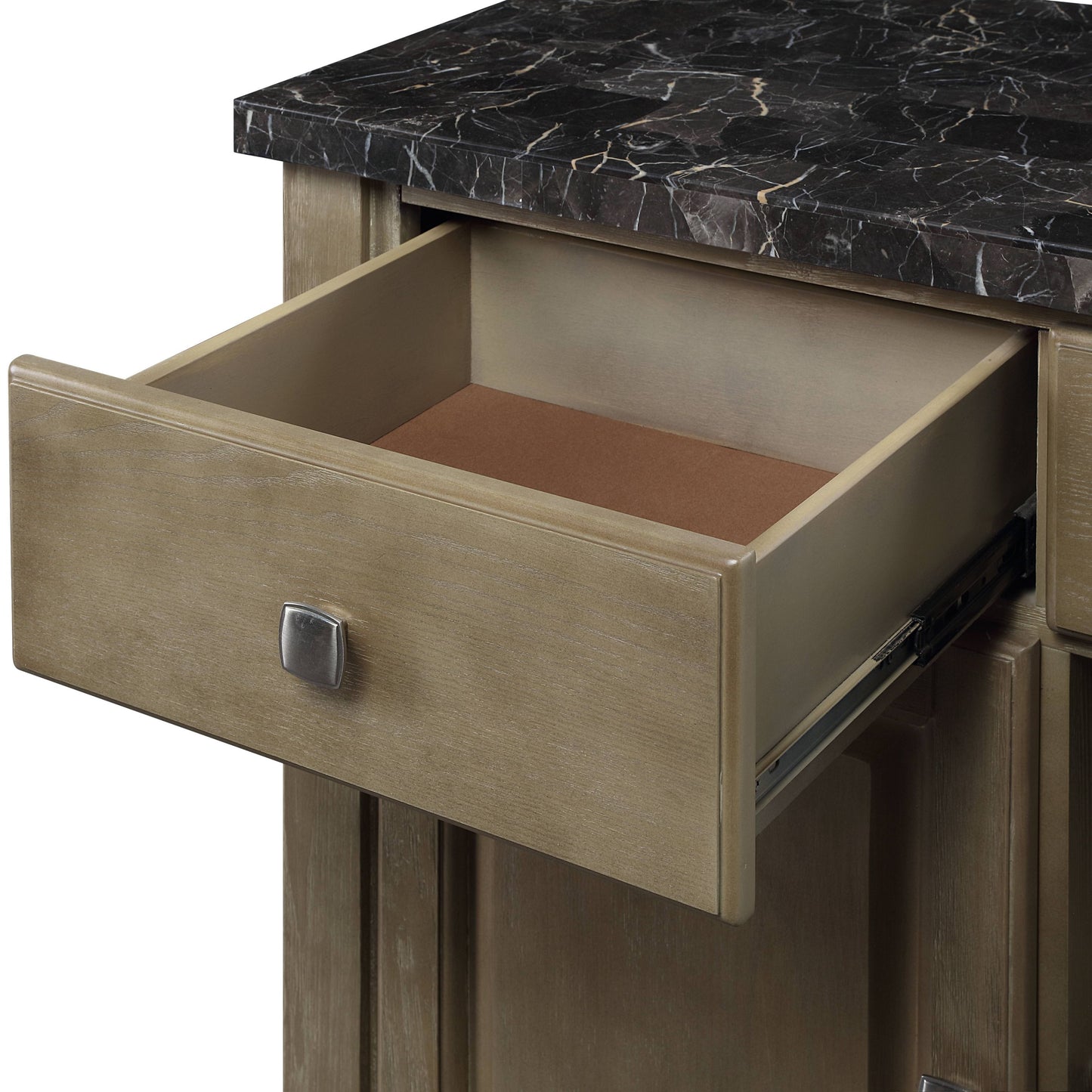 Charnell Server with Marble Top