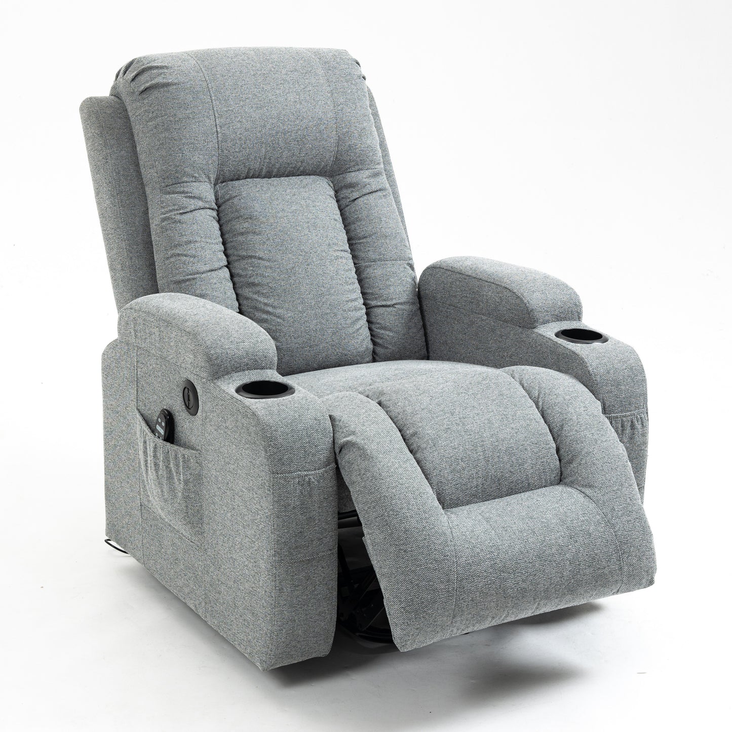 Logan Power Lift Recliner - Gray