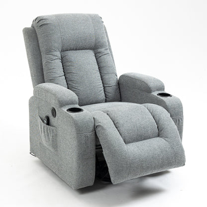 Logan Power Lift Recliner - Gray