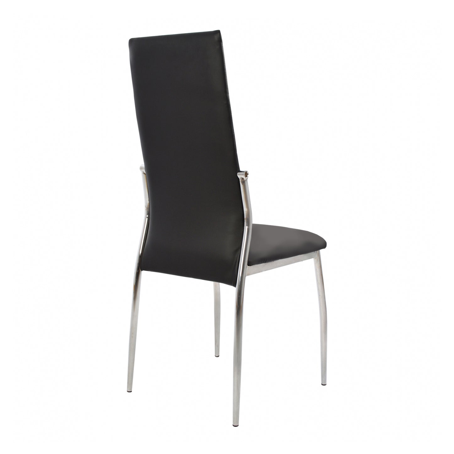 Larson Leatherette Dining Chairs (Set of 2) - Black