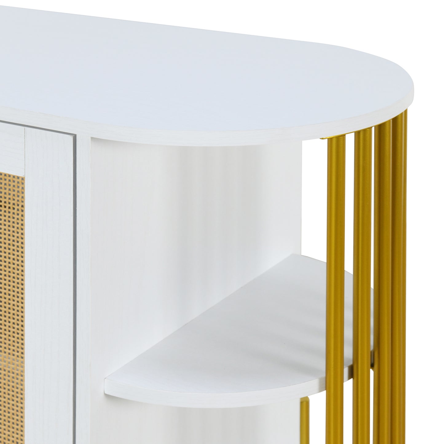 Amari 2- Rattan Door - White