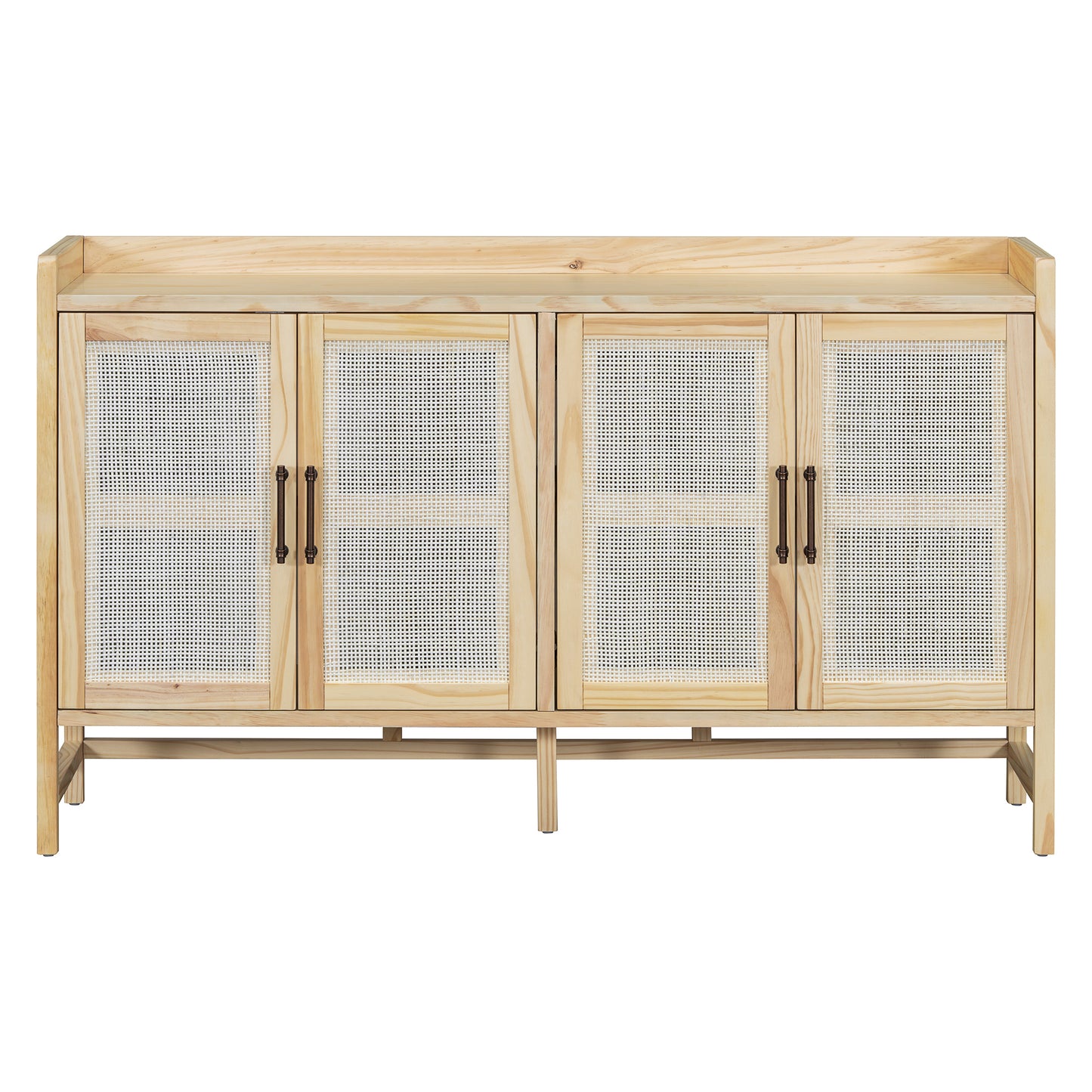 Hana Rattan Doors Sideboard Buffet - Natural