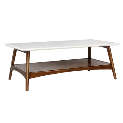 Parker coffee table - White