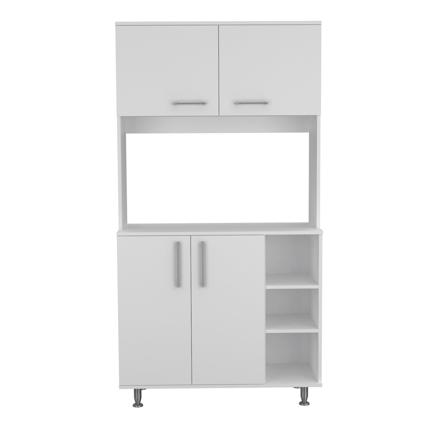 Bayshore 3-Shelf Pantry Cabinet - White