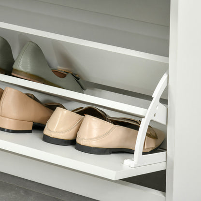 Zuko 3-Drawer Shoe Cabinet - White