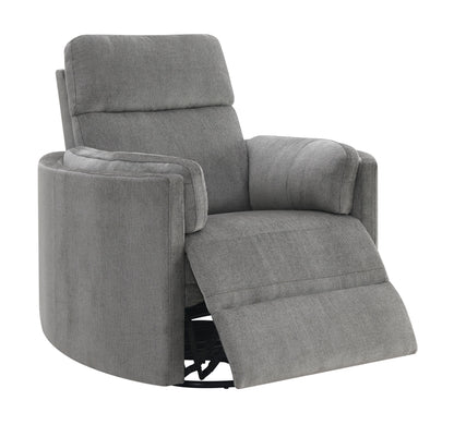 Azalea Glider Recliner - Charcoal