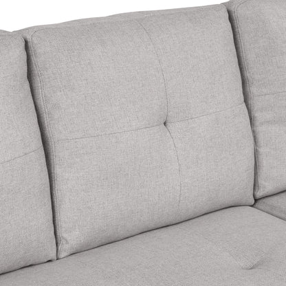 Oris Padded Pull Out Sofa Bed - Gray