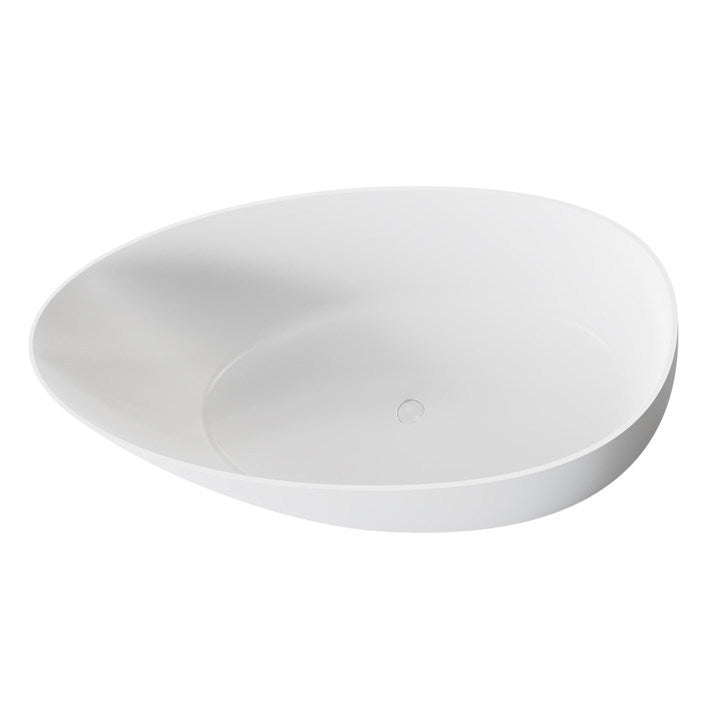 Mystic 47" Acrylic Freestanding Soaking Bathtub  - White