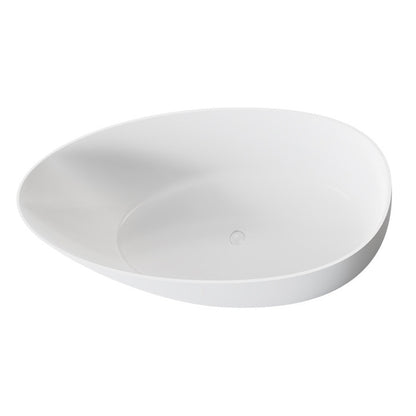 Mystic 47" Acrylic Freestanding Soaking Bathtub  - White