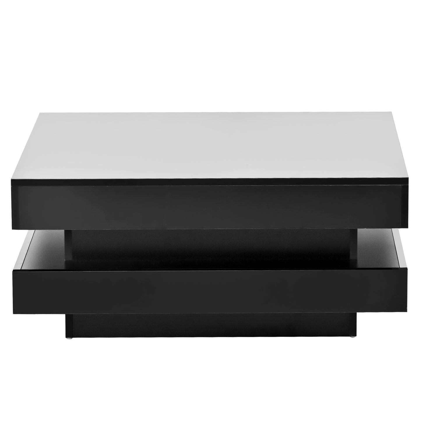 Lumina  Square Coffee Table -Black