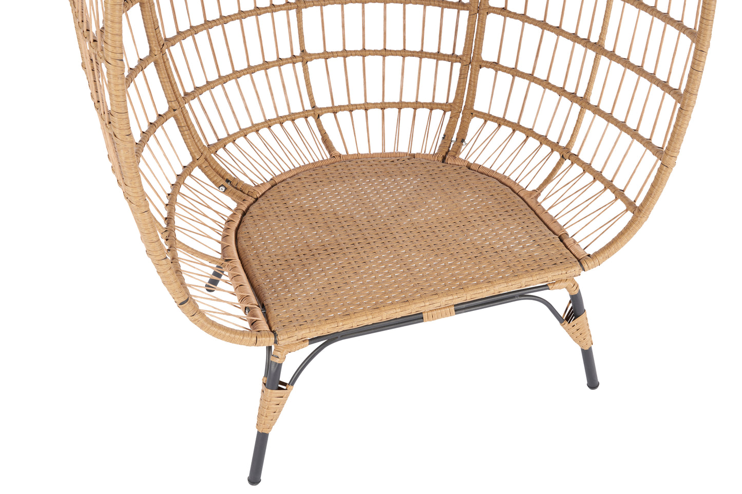 Opal Patio Wicker Egg Chair - Beige