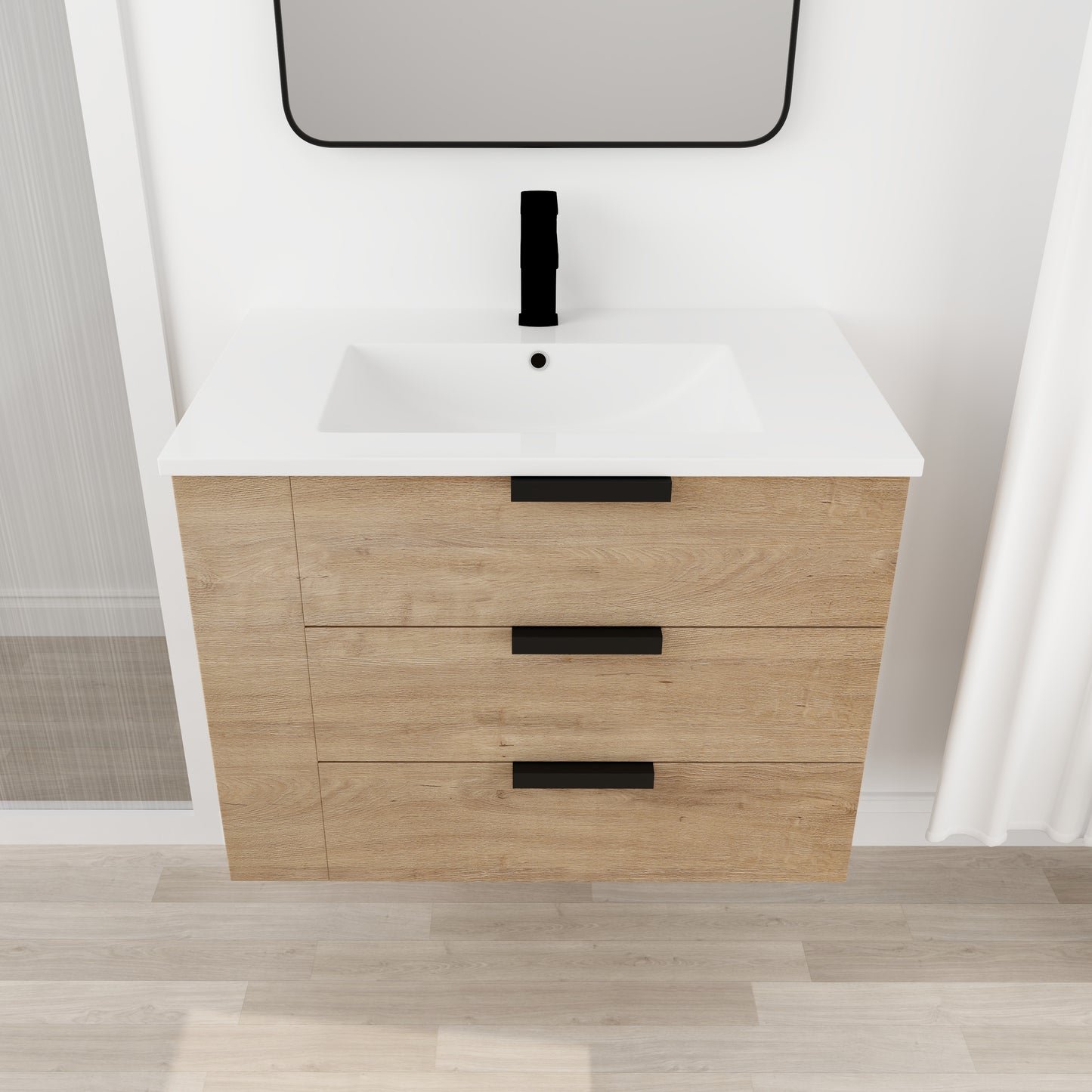 Limo 30 Inch Bathroom Vanity With Top