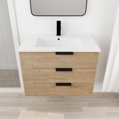 Limo 30 Inch Bathroom Vanity With Top